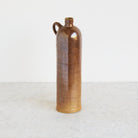 Vintage Stoneware Bottle | Brown - elsie green - the french kitchen