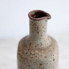 Vintage Stoneware Bottle | Signed by Artist - elsie green - decor
