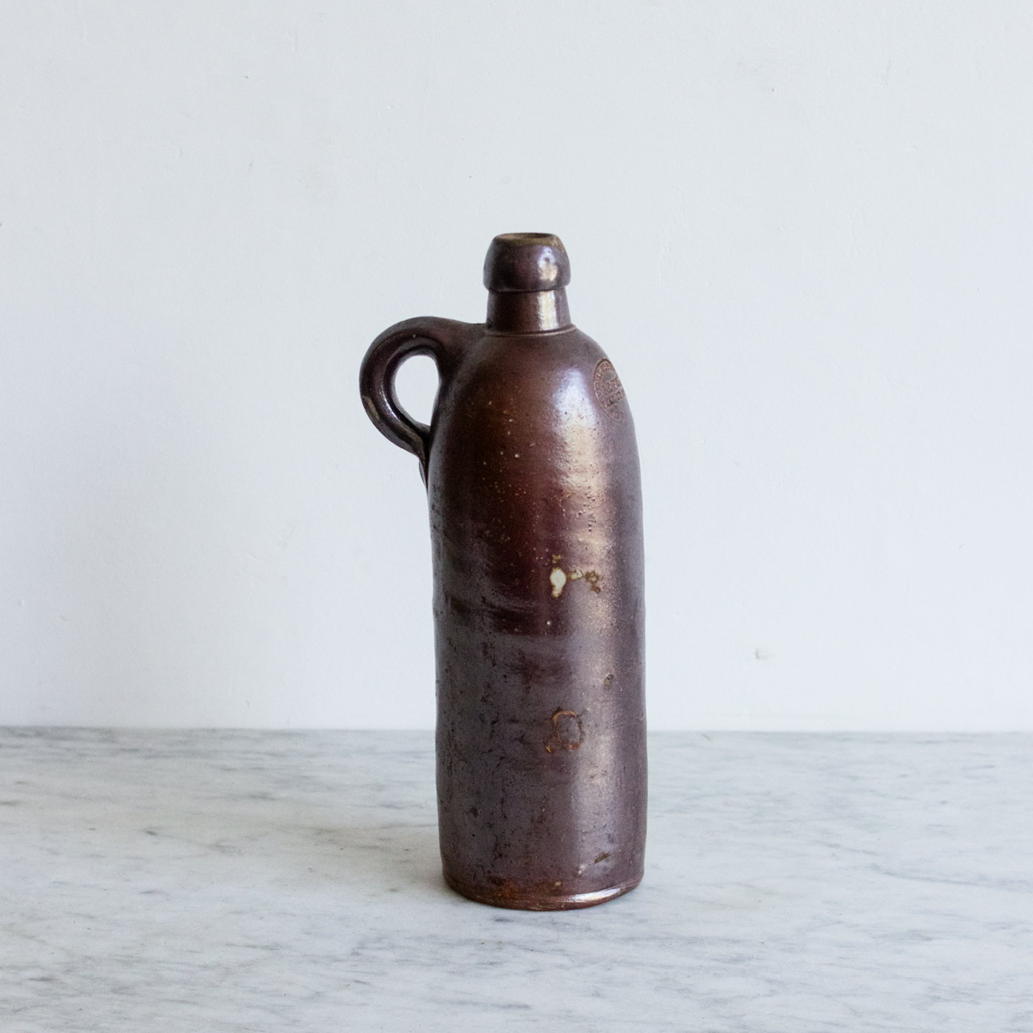 Vintage Stoneware Bottle - elsie green - the french kitchen