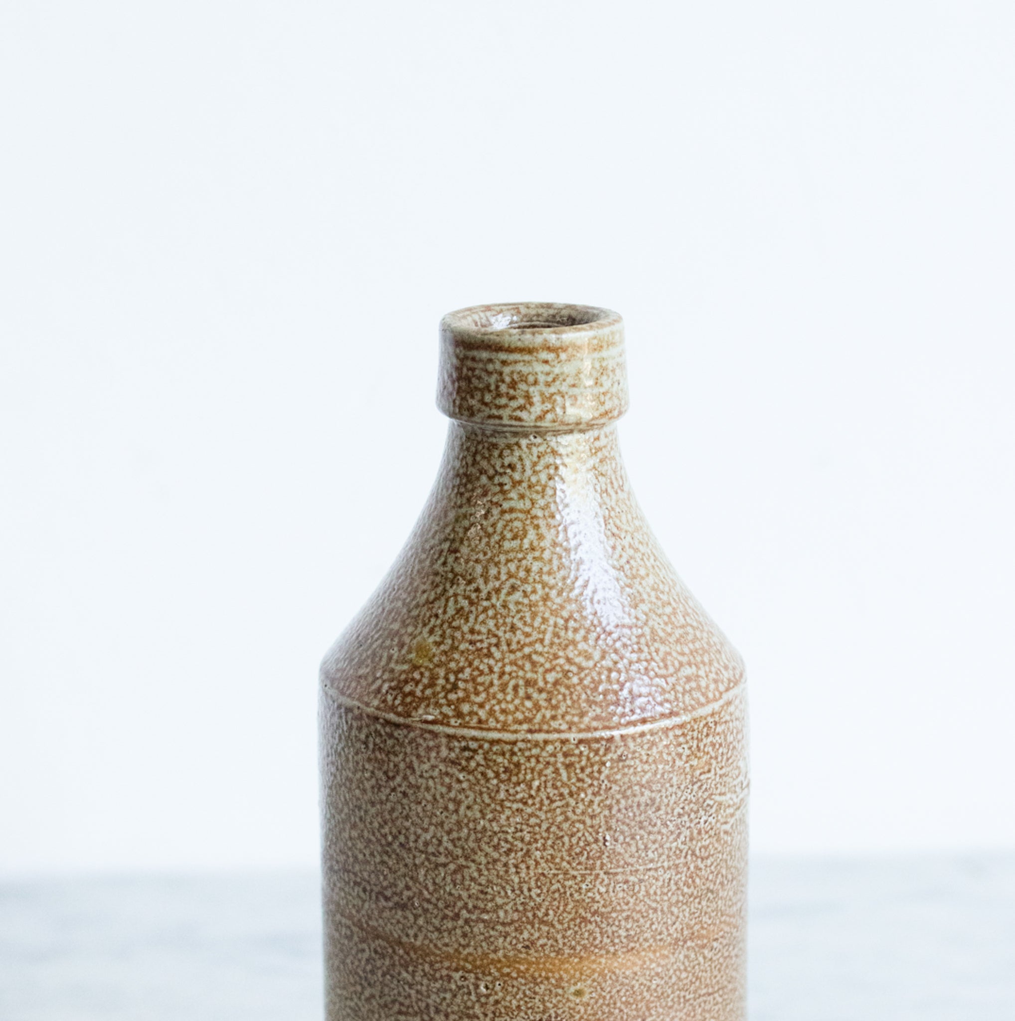 Vintage Stoneware Bottle - elsie green - the french kitchen