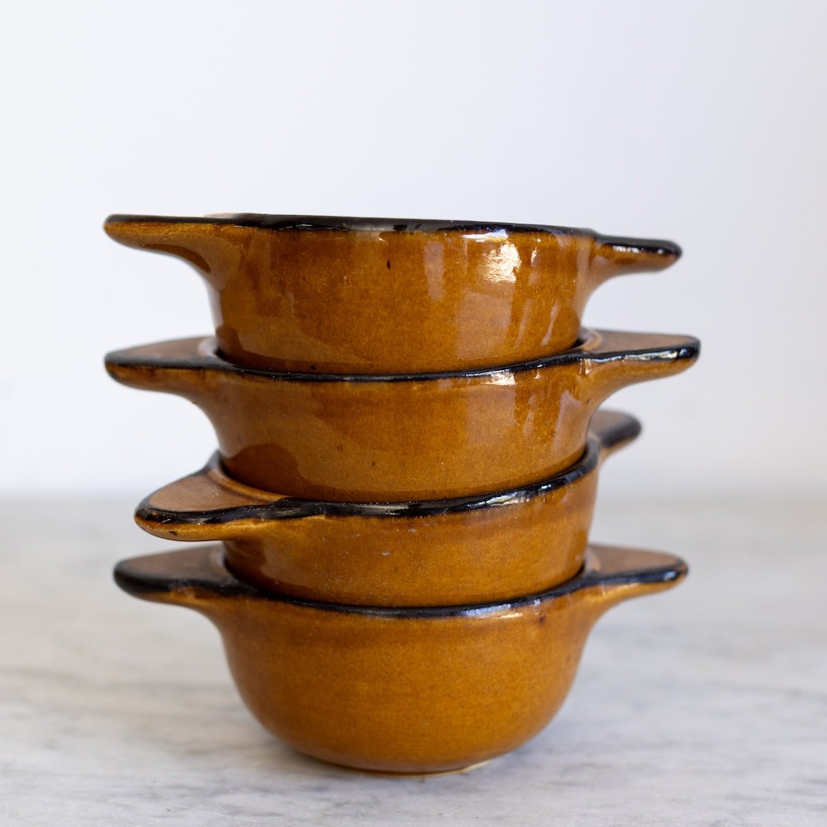 Vintage Stoneware Bowl Set of 4 - elsie green - The French Kitchen