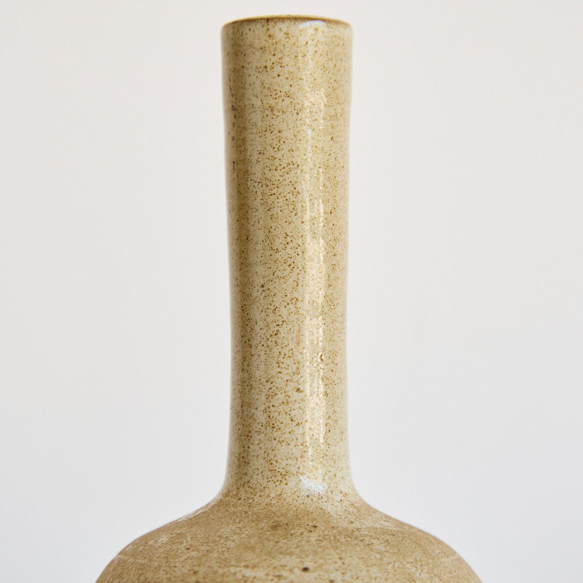Vintage Stoneware Bud Vase - elsie green - decor