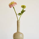 Vintage Stoneware Bud Vase - elsie green - decor
