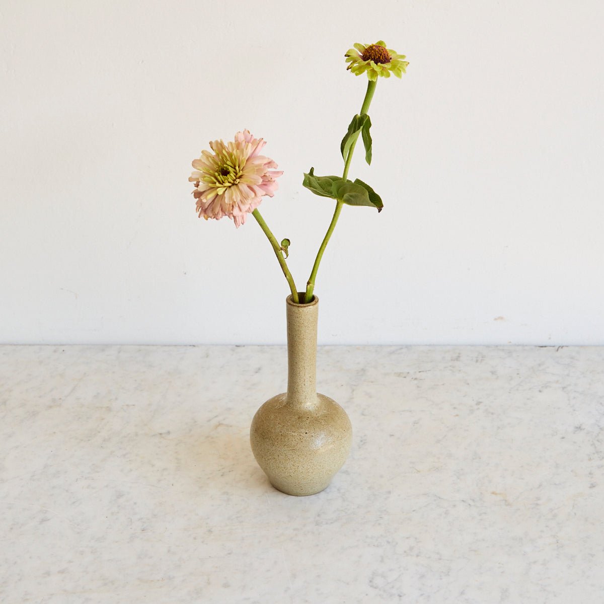 Vintage Stoneware Bud Vase - elsie green - decor
