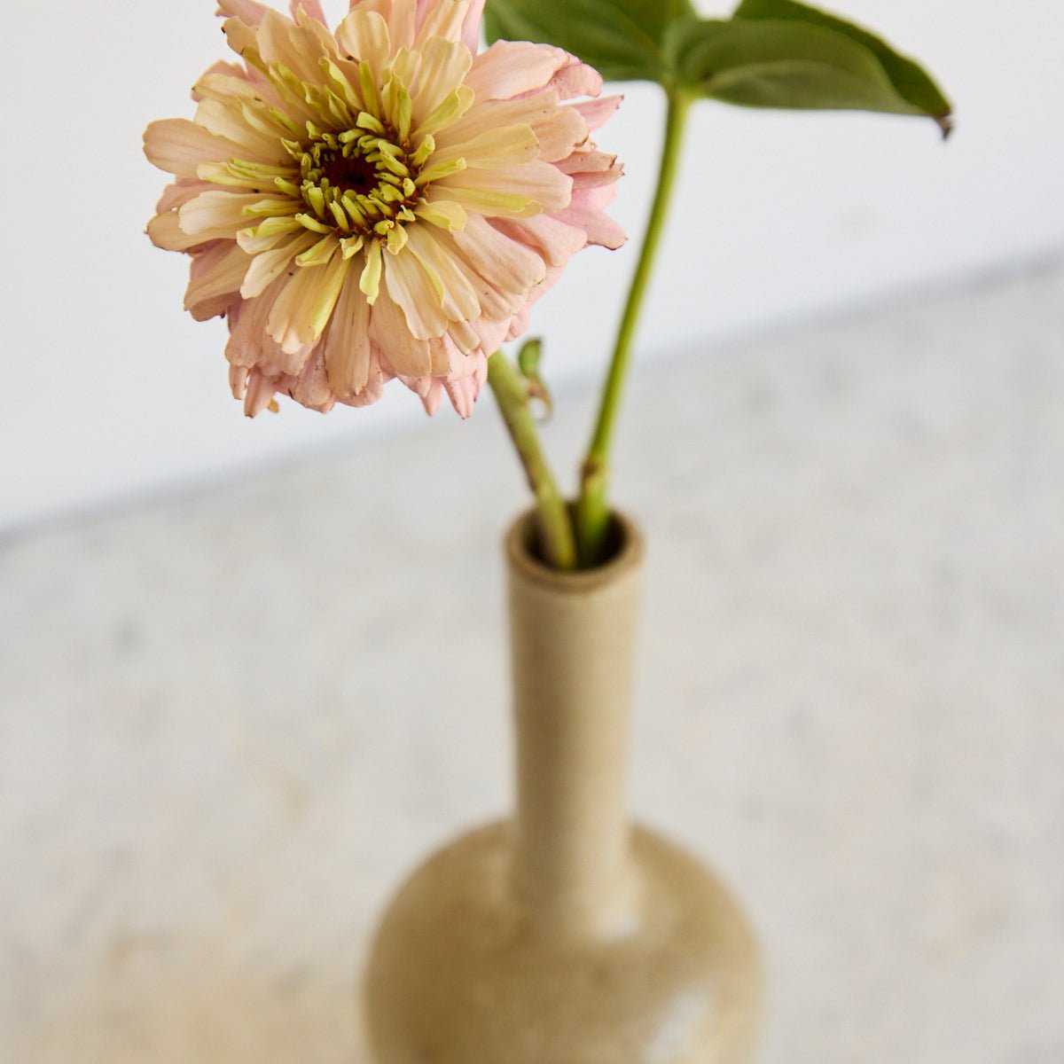 Vintage Stoneware Bud Vase - elsie green - decor