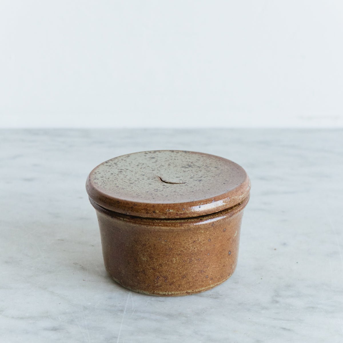 Vintage Stoneware Butter Keeper - elsie green - the french kitchen