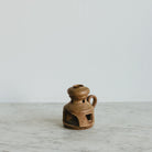 Vintage Stoneware Candlestick - elsie green - art