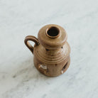 Vintage Stoneware Candlestick - elsie green - art