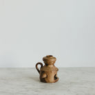 Vintage Stoneware Candlestick - elsie green - art