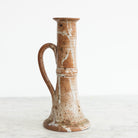 Vintage Stoneware Candlestick - elsie green - decor