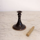 Vintage Stoneware Candlestick | Signed by Artist - elsie green - decor