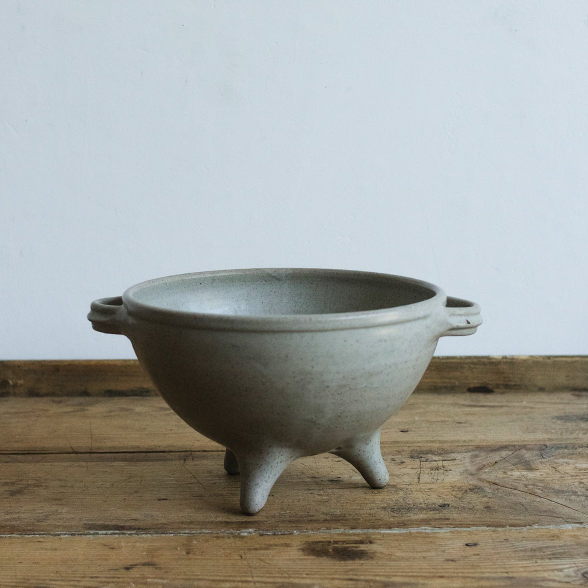 Vintage Stoneware Colander - elsie green - the french kitchen
