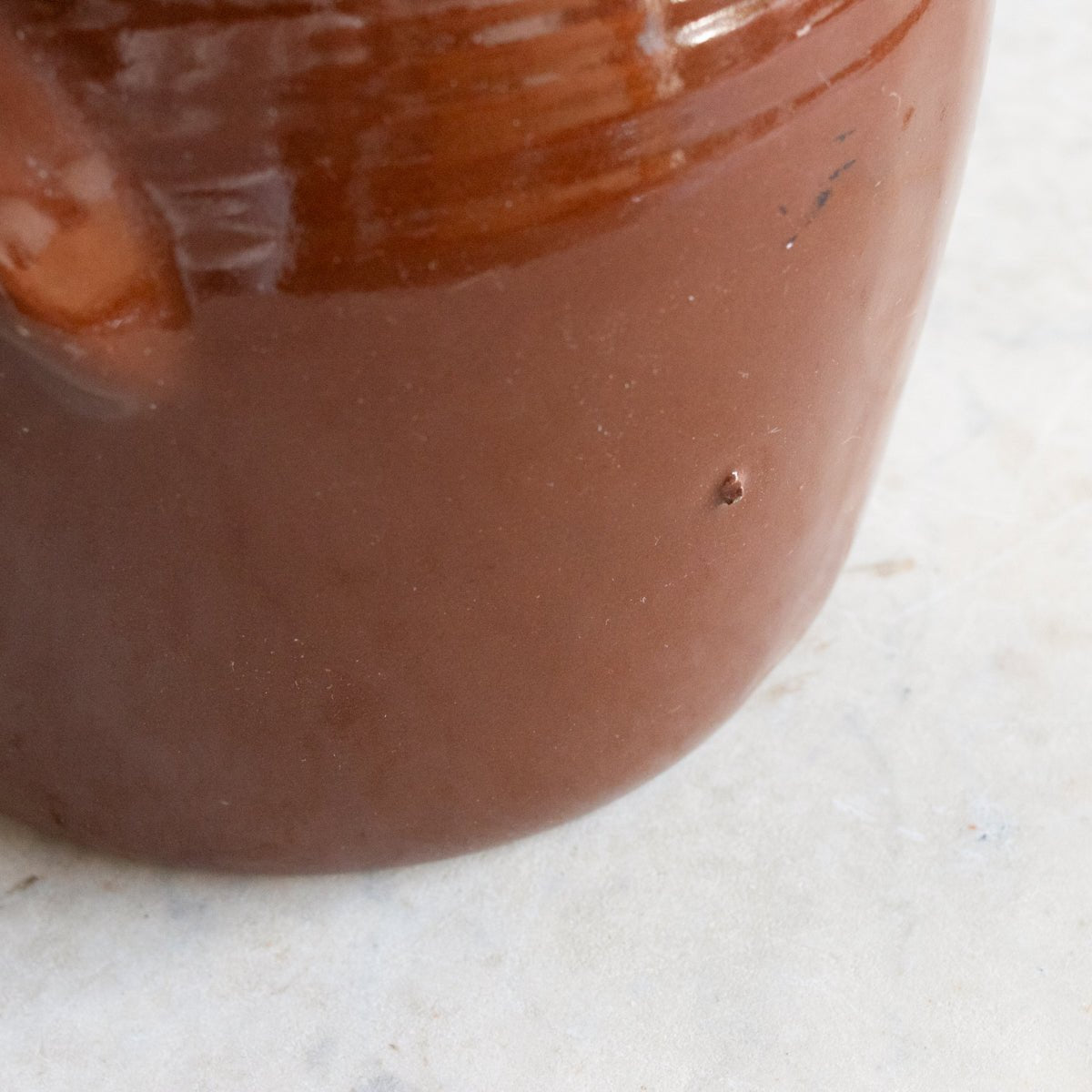 Vintage Stoneware Crock | Brown - elsie green - The French Kitchen