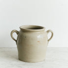 Vintage Stoneware Crock w/ Handles - elsie green - The French Kitchen