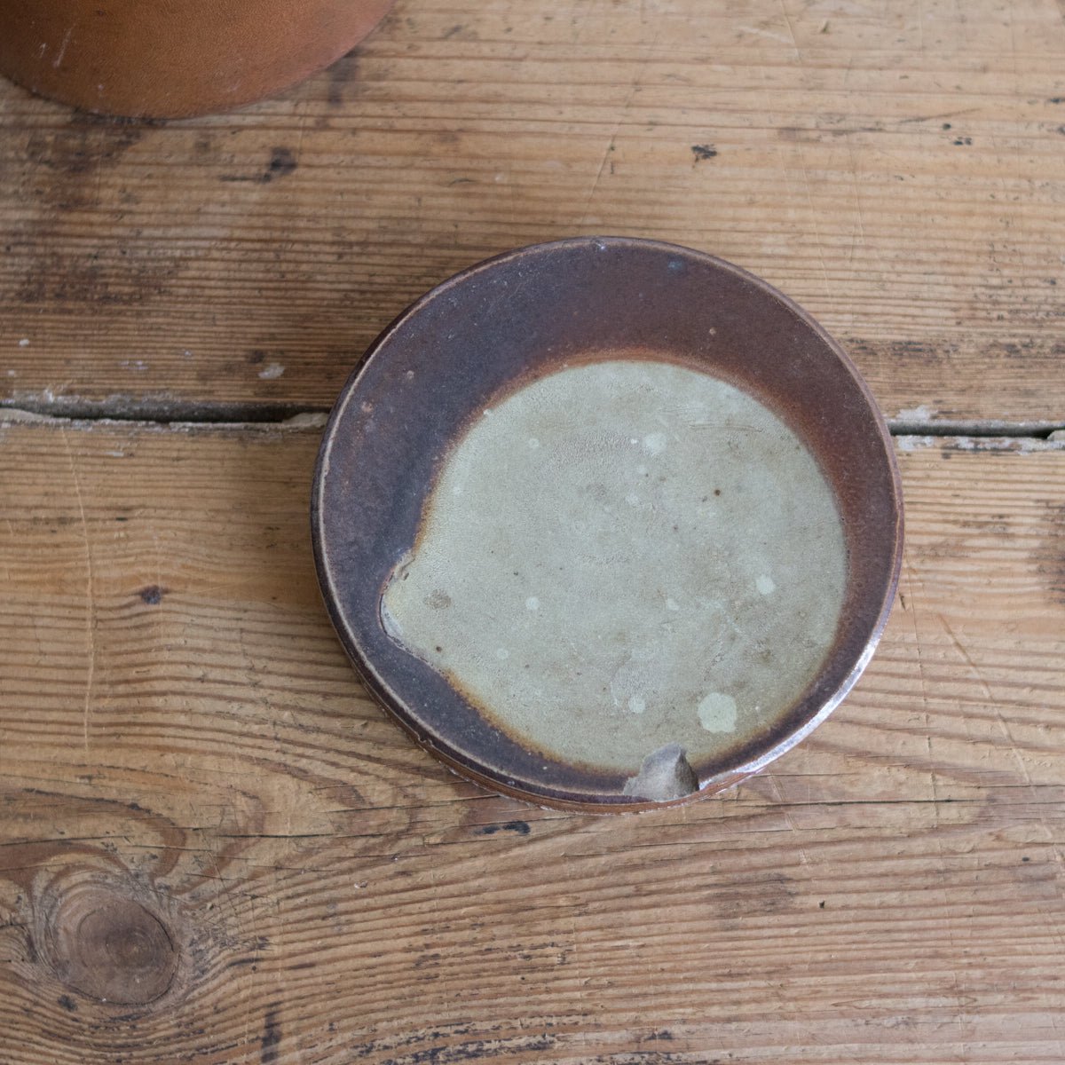 Vintage Stoneware Crock With Lid | Brown - elsie green - The French Kitchen