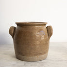 Vintage Stoneware Crock with Wood Spoons - elsie green - the french kitchen