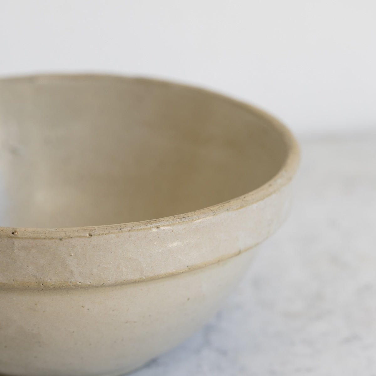 Vintage Stoneware Mixing Bowl - elsie green - the french kitchen