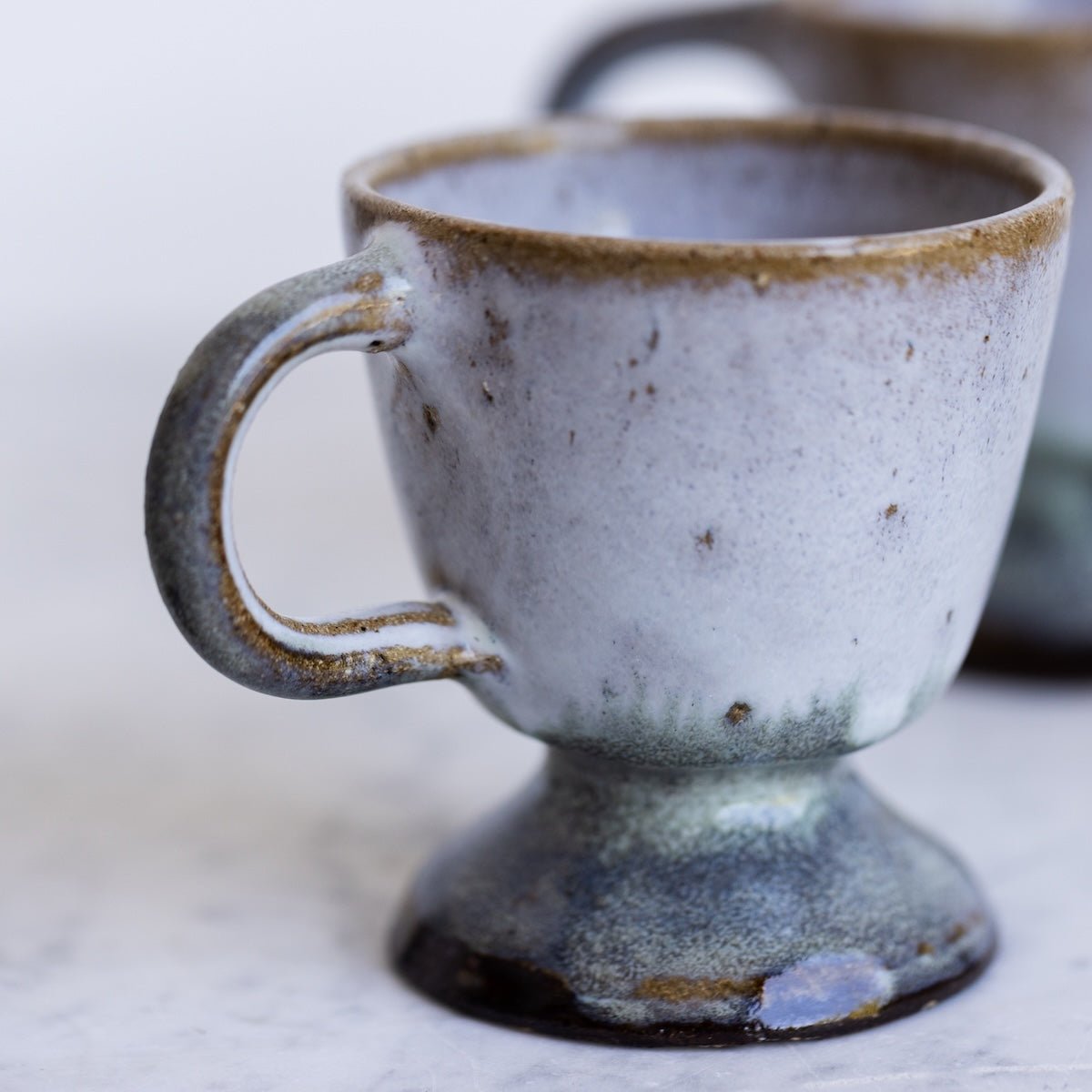 Vintage Stoneware Mug Set of 6 - elsie green - the french kitchen