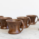 Vintage Stoneware Mug Set of 8 - elsie green - the french kitchen