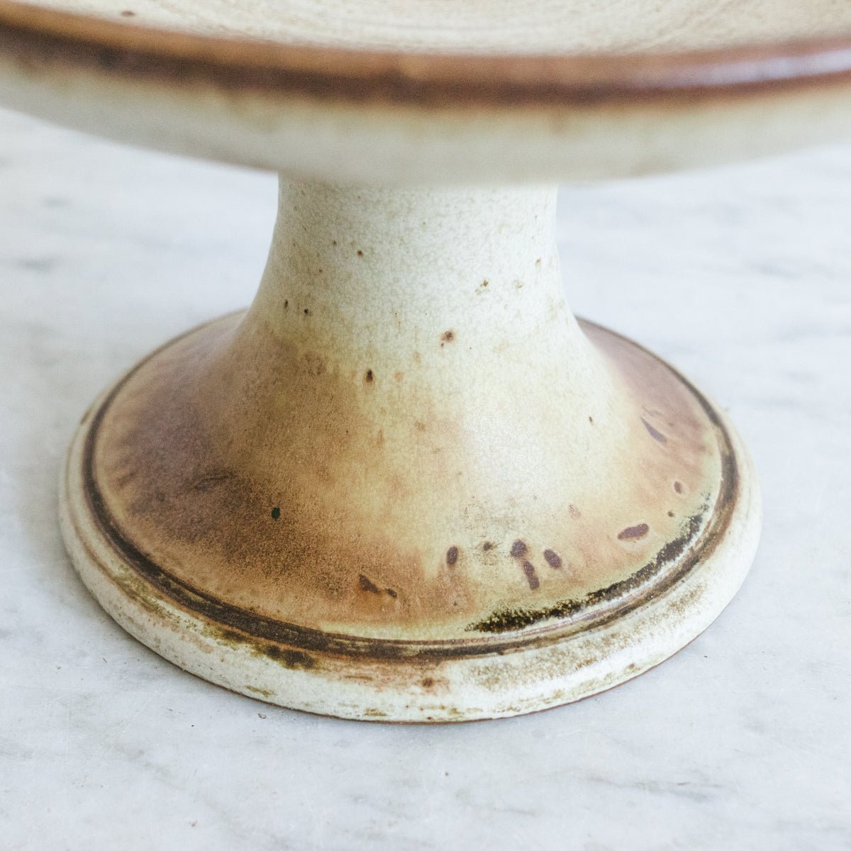 Vintage Stoneware Pedestal - elsie green - the french kitchen