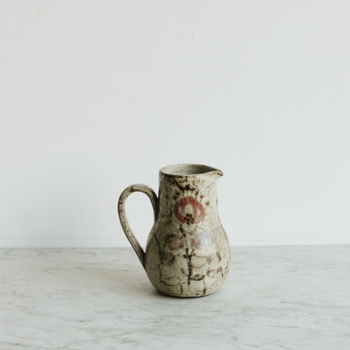 Vintage Stoneware Pitcher | Gustave Reynaud - elsie green - art