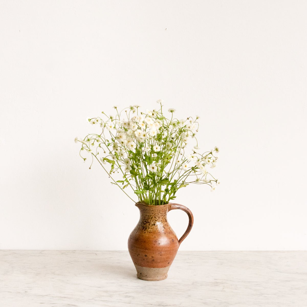 Vintage Stoneware Pitcher | Signed by Artist - elsie green - The French Kitchen