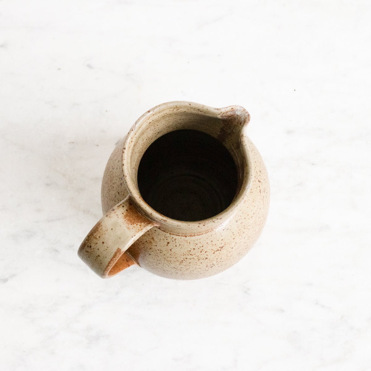 Vintage Stoneware Pitcher | Signed By Artist - elsie green - The French Kitchen