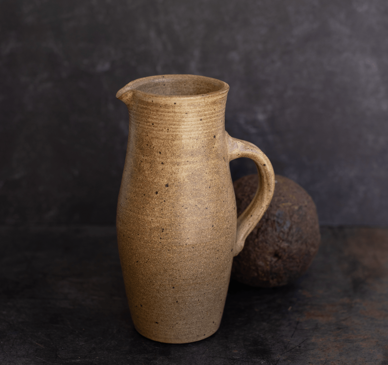 Vintage Stoneware Pitcher - elsie green - The French Kitchen