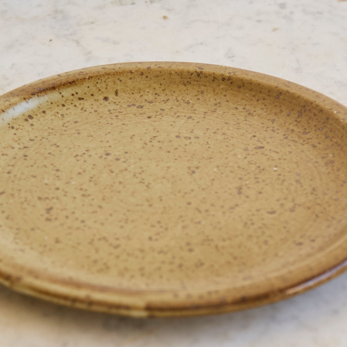 Vintage Stoneware Plate Set of 6 - elsie green - the french kitchen