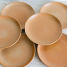 Vintage Stoneware Plate Set of 6 - elsie green - the french kitchen