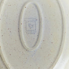 Vintage Stoneware Platter and Silver Serving Spoon - elsie green - the french kitchen