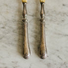 Vintage Stoneware Platter with Bone Serving Set - elsie green - The French Kitchen