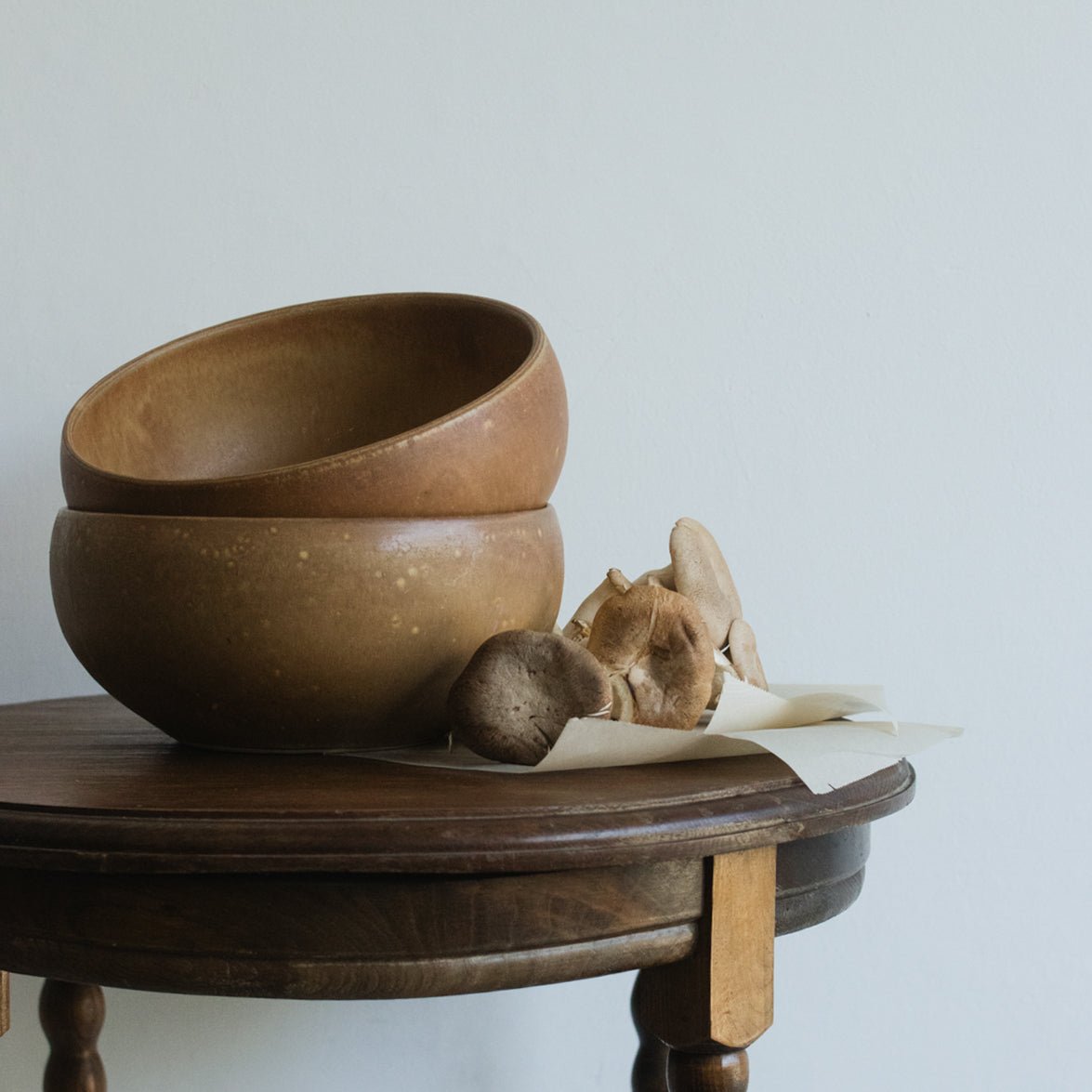 Vintage Stoneware Serving Bowl - elsie green - the french kitchen