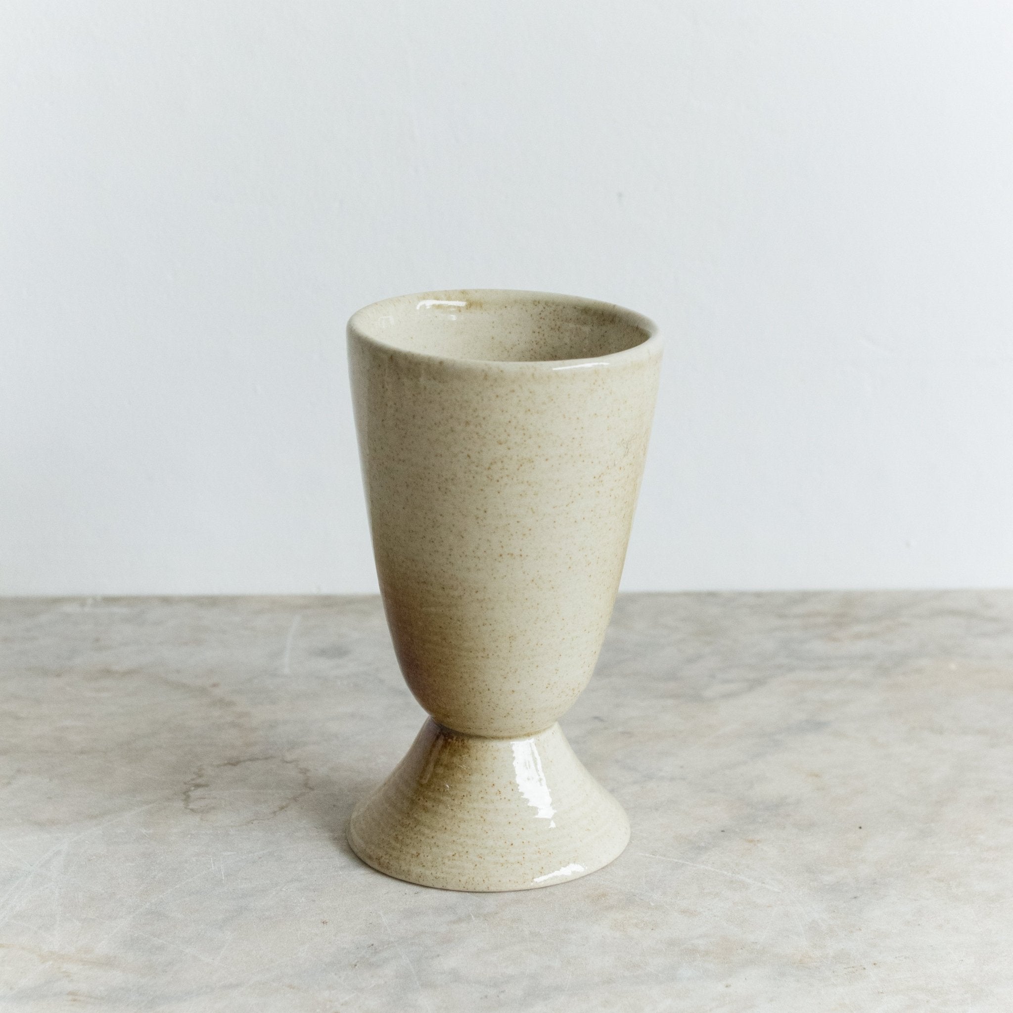 Vintage Stoneware Tumbler Set Of 5 - elsie green - The French Kitchen