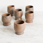 Vintage Stoneware Tumbler Set of 6 - elsie green - the french kitchen