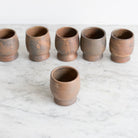 Vintage Stoneware Tumbler Set of 6 - elsie green - the french kitchen