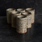 Vintage Stoneware Tumbler Set of 6 - elsie green - the french kitchen