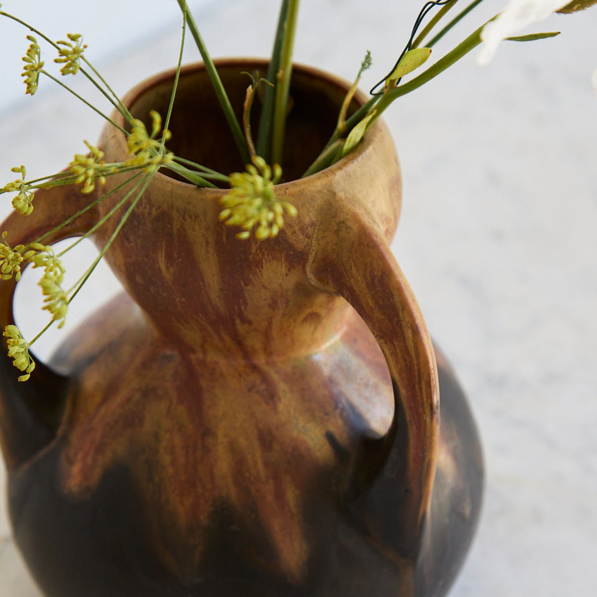 Vintage Stoneware Vase - elsie green - decor