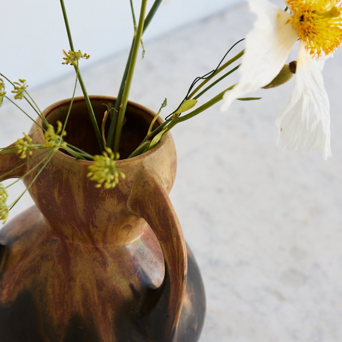 Vintage Stoneware Vase - elsie green - decor