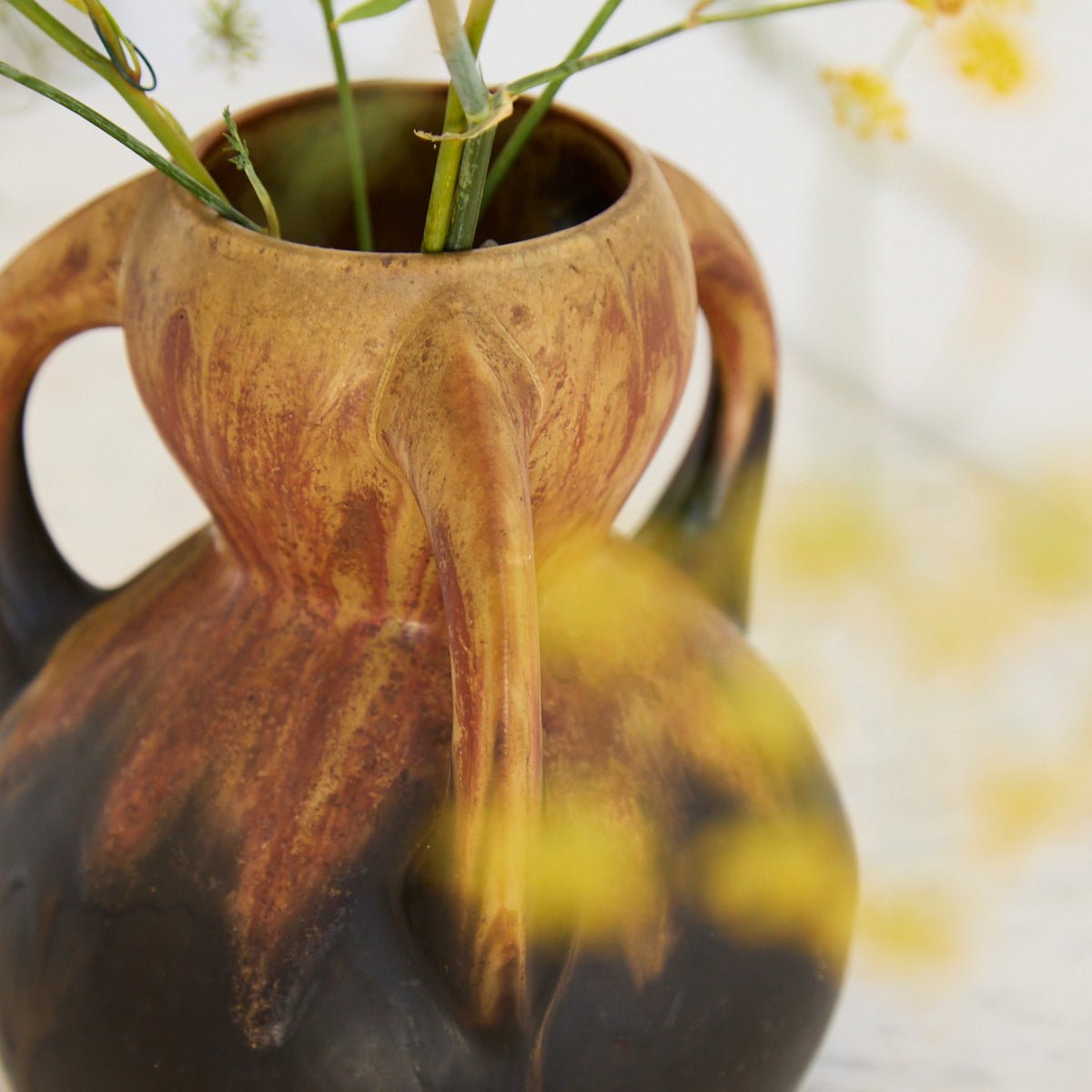 Vintage Stoneware Vase - elsie green - decor