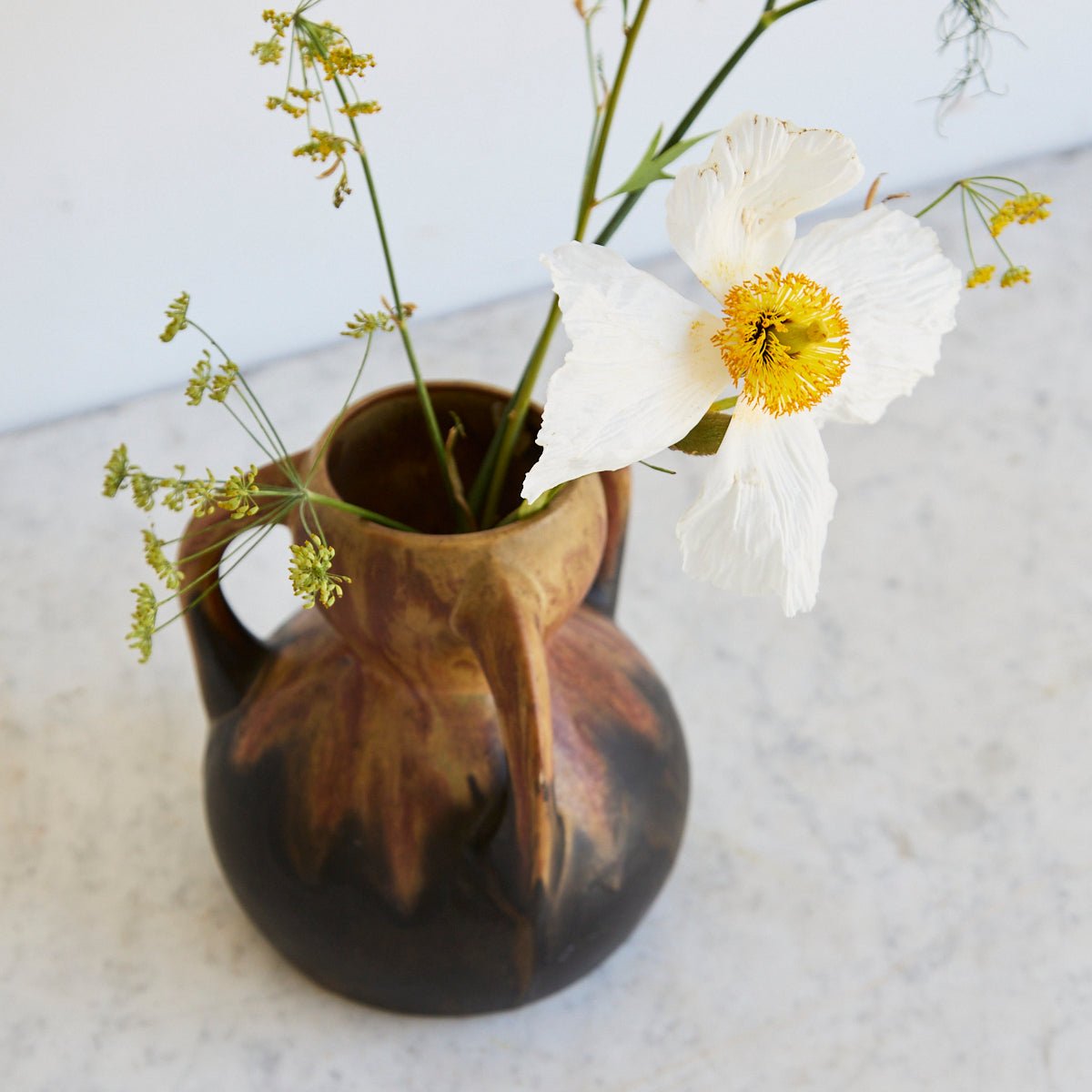 Vintage Stoneware Vase - elsie green - decor