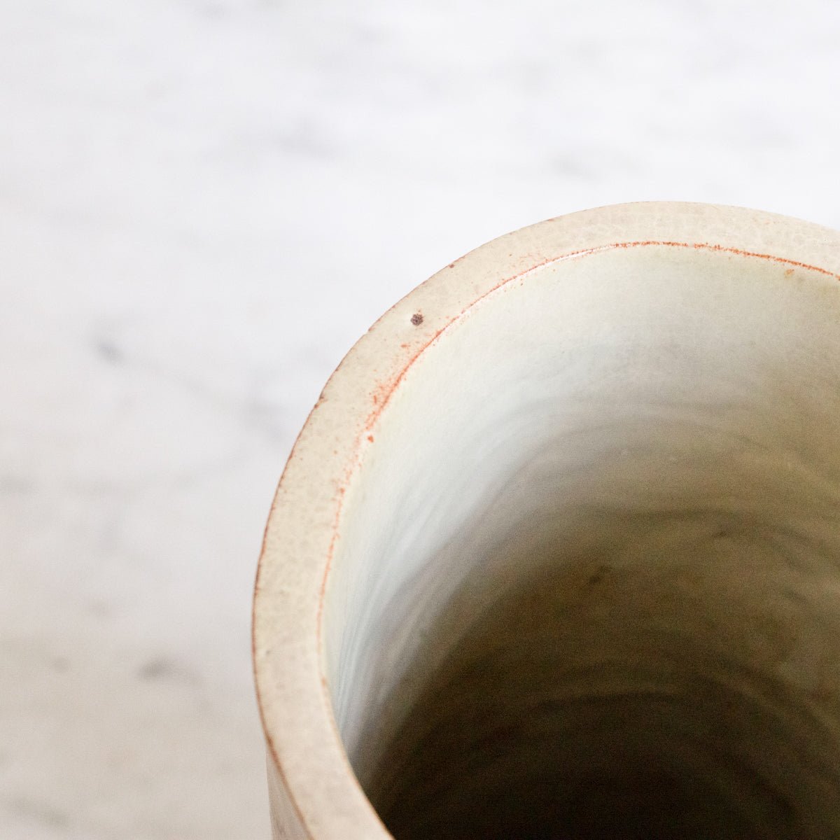 Vintage Stoneware Vase | Signed by Artist - elsie green - decor