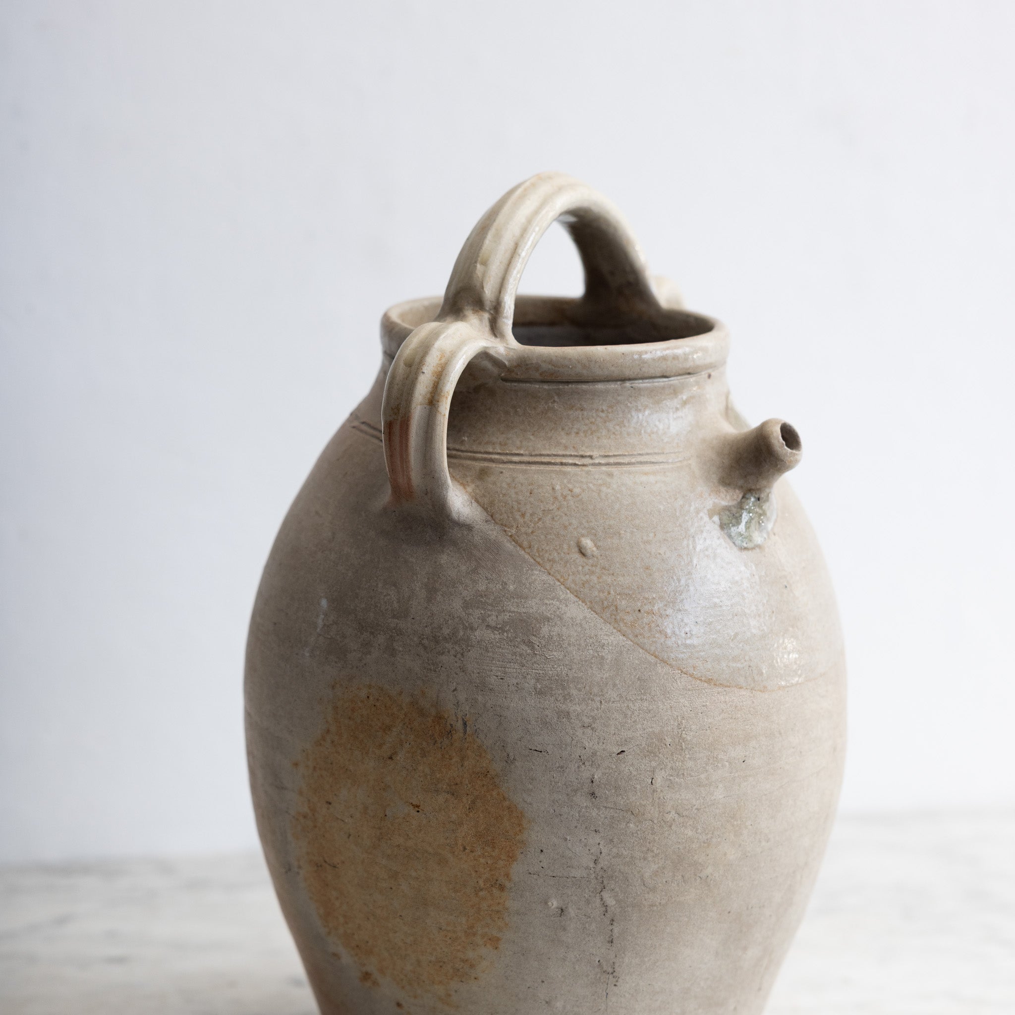 Vintage Stoneware Vessel - elsie green - decor