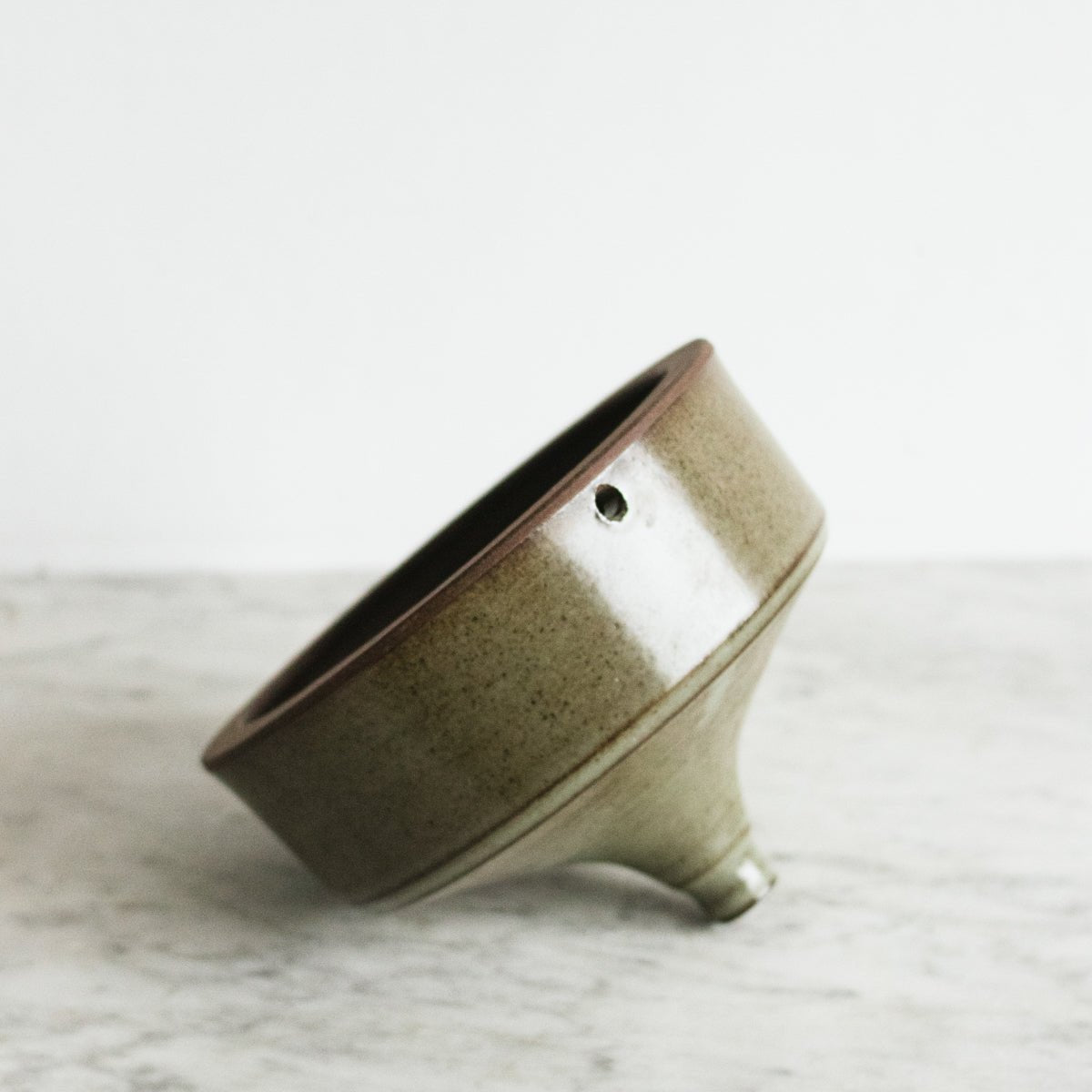 Vintage Stoneware Vessel - elsie green - decor