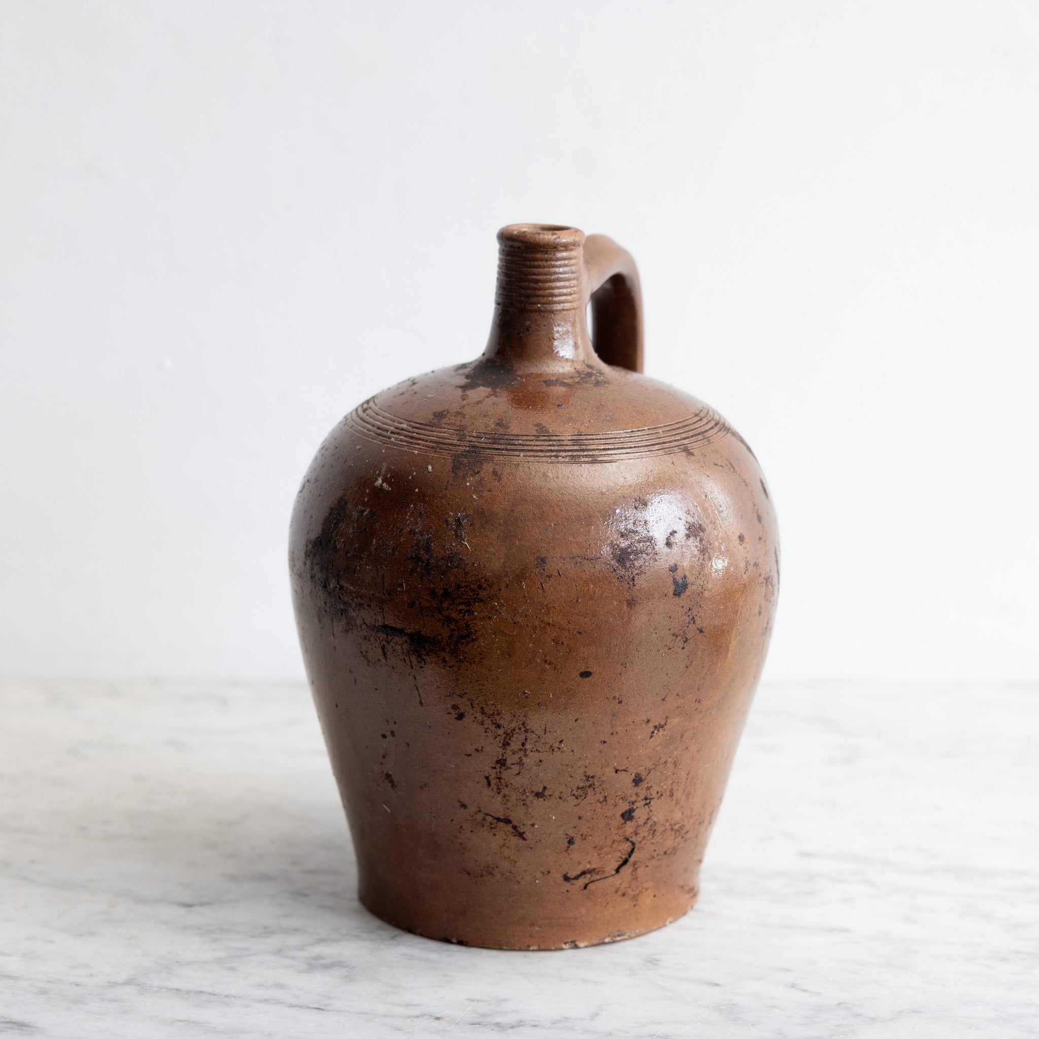 Vintage Stoneware Vessel - elsie green - decor