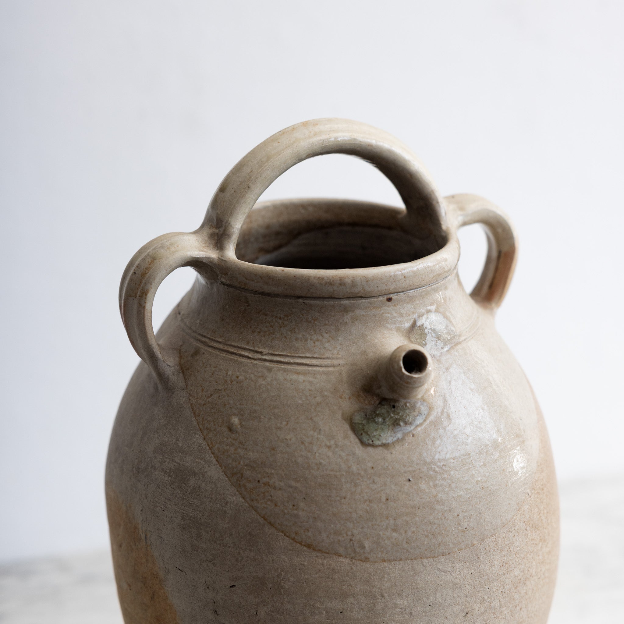 Vintage Stoneware Vessel - elsie green - decor