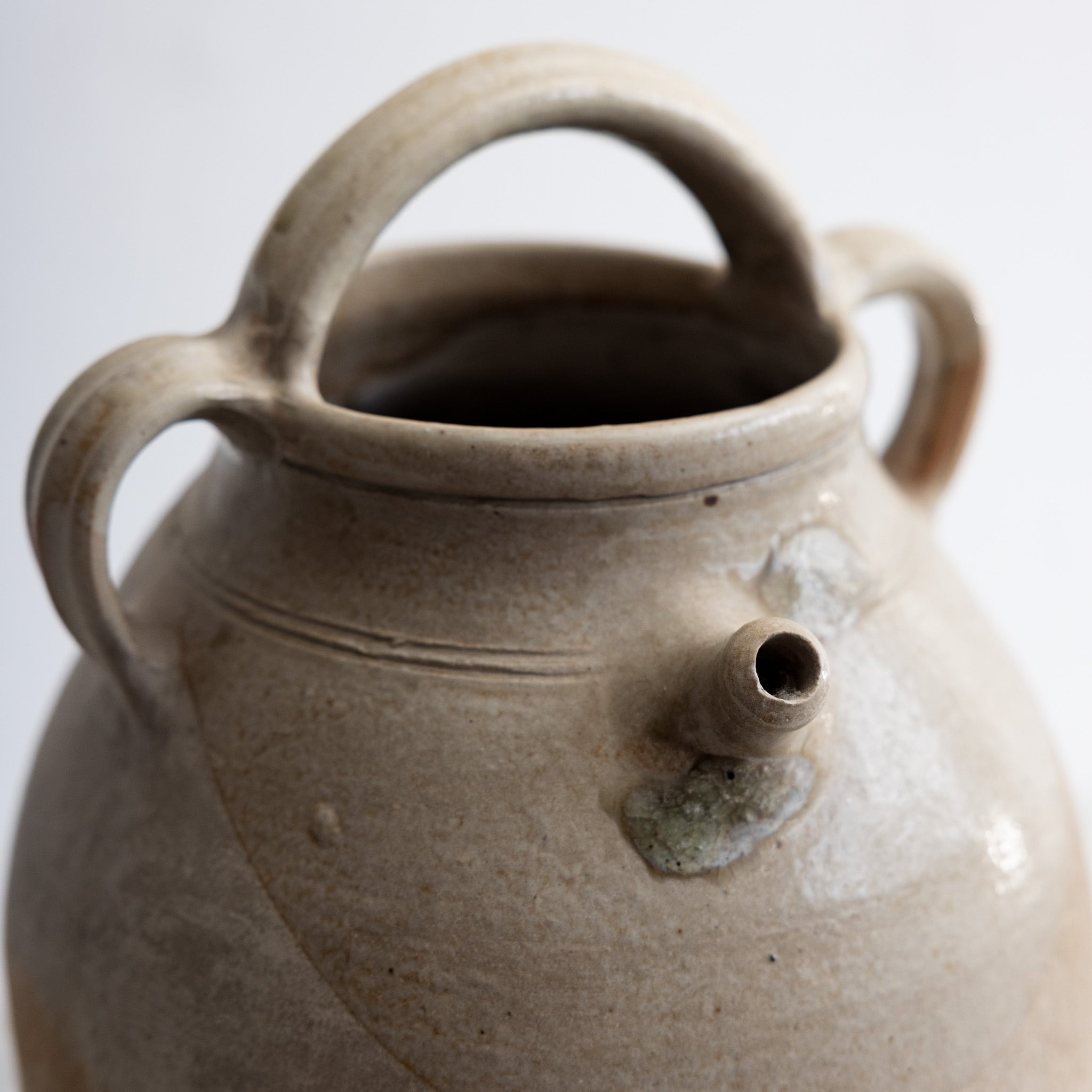 Vintage Stoneware Vessel - elsie green - decor