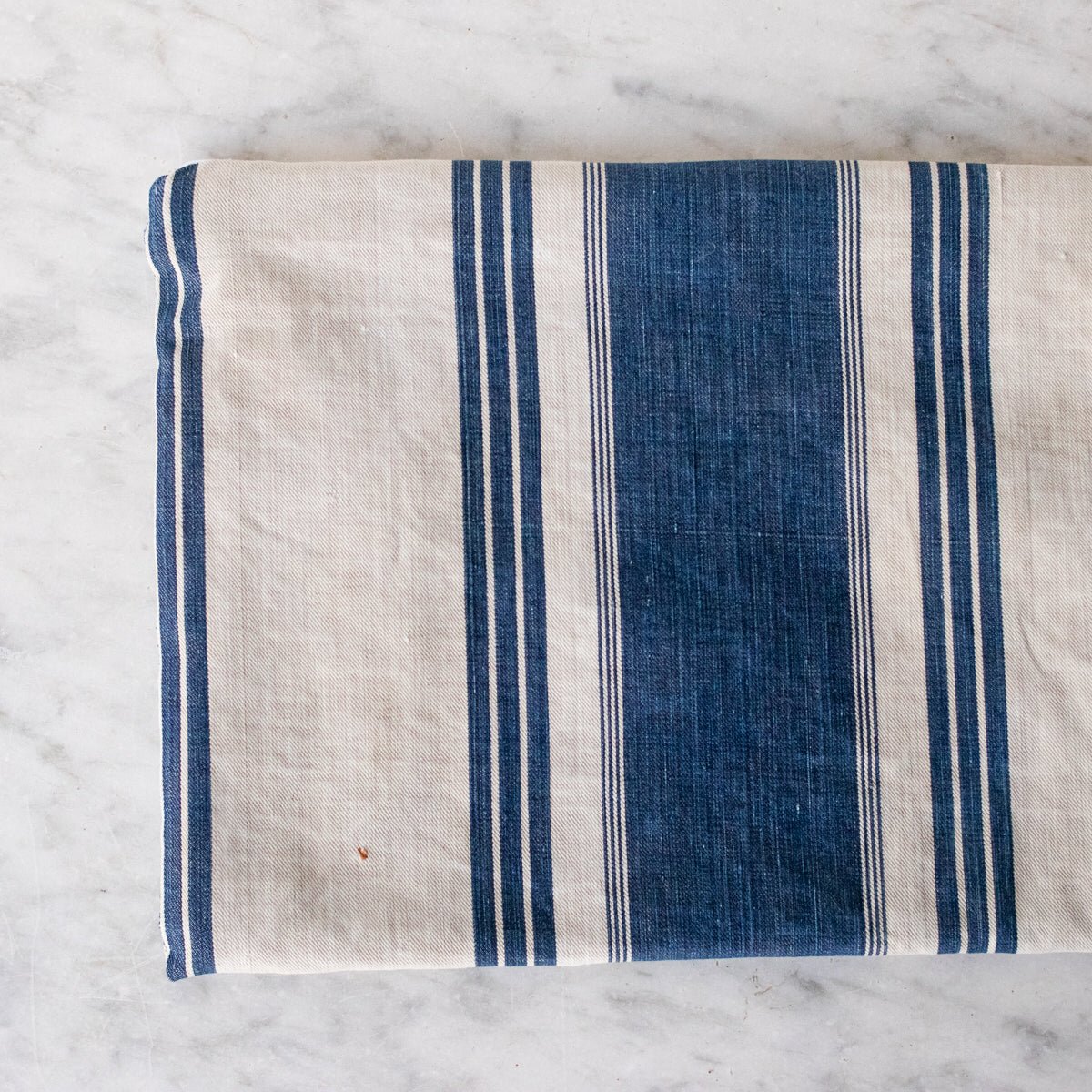 Vintage Ticking Zipper Pouch - elsie green - decor