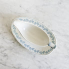 Vintage Transferware Gravy Boat - elsie green - The French Kitchen