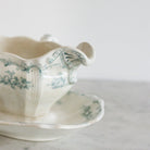 Vintage Transferware Gravy Boat - elsie green - The French Kitchen
